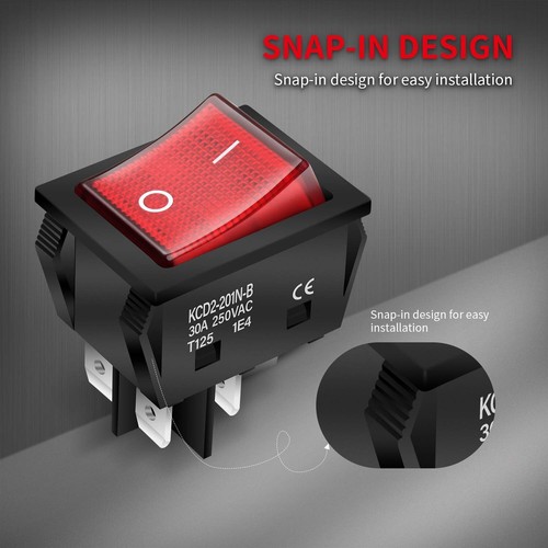 3pack 30a 250v kcd2 kcd4 - 3pack,